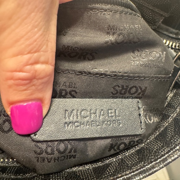 Michael Kors Black Crossbody Purse - Picture 2 of 7